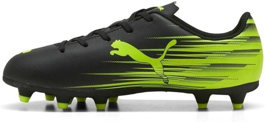 PUMA voetbalschoen ATTACANTO II FG AG JR kinderen en tieners 108496 09 Black-Lime - Foto 3