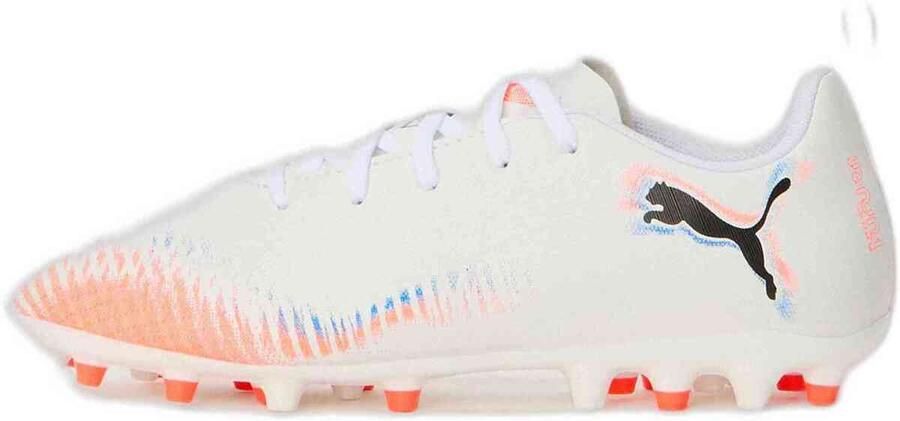 PUMA Future 8 Play Mg Voetbalschoenen Voor Kinderen Wit