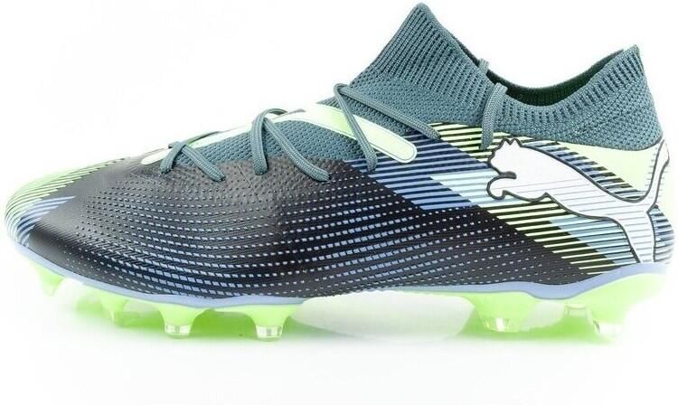 PUMA FUTURE 7 MATCH FG AG Unisex Sportschoenen Gray Skies- White-Fizzy Apple - Foto 5