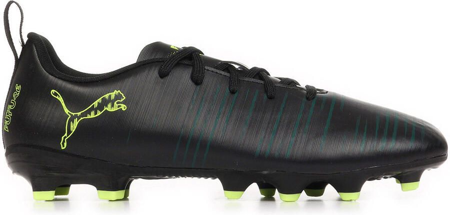 PUMA FUTURE 8 PLAY FG AG Jr Unisex Sportschoenen Black-Fizzy Light-Green Terrain - Foto 3