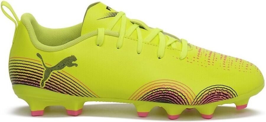 Puma FUTURE 8 PLAY FG AG voetbalschoenen geel zwart oranje - Foto 5