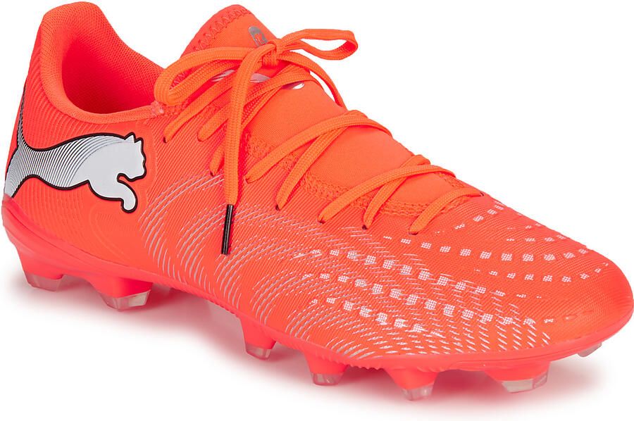 PUMA FUTURE 9 PLAY FG AG Unisex Sportschoenen Glowing Red- White- Black- Silver - Foto 4