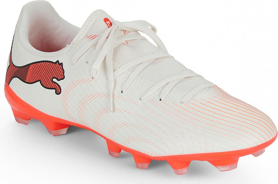 PUMA FUTURE 9 PLAY FG AG Unisex Sportschoenen Sugared Almond- White-Ultra Red- Black - Foto 5