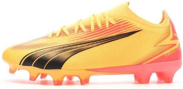 PUMA Ultra Match Gras Kunstgras Voetbalschoenen (MG) Oranje Zwart Roze - Foto 5