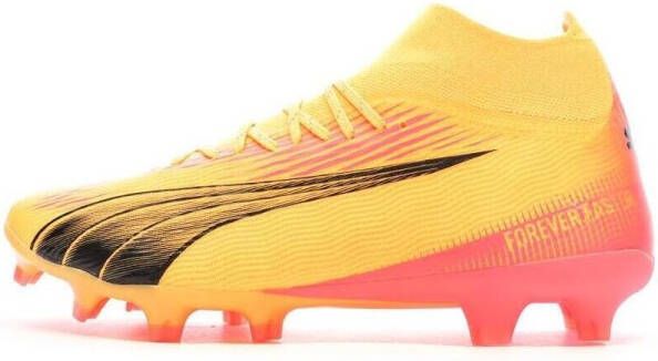 PUMA Ultra Pro Gras Kunstgras Voetbalschoenen (MG) Oranje Zwart Roze - Foto 3