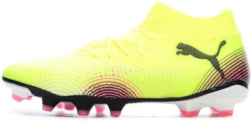 PUMA Future 8 Pro Gras Kunstgras Voetbalschoenen (MG) Geel Zwart Roze - Foto 4
