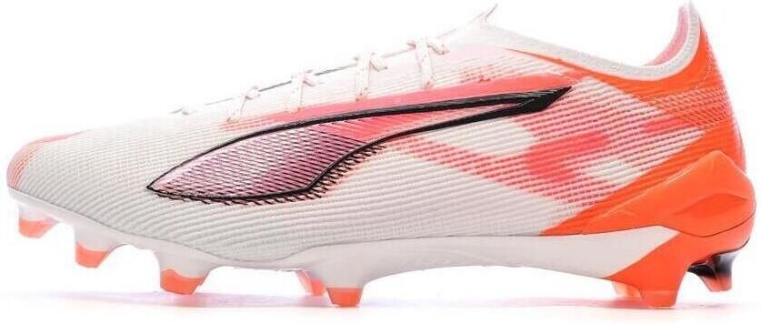 PUMA Ultra 5 Ultimate FG Unlimited Wit Zwart Gloeiend rood