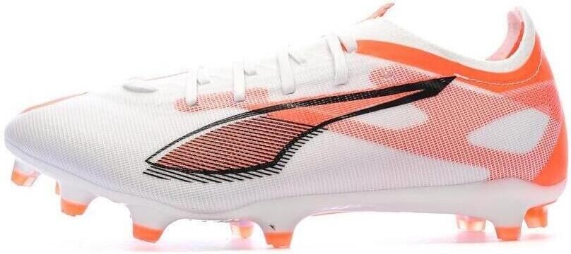 PUMA ULTRA 5 MATCH FG AG Unisex Sportschoenen White- Black-Glowing Red - Foto 4