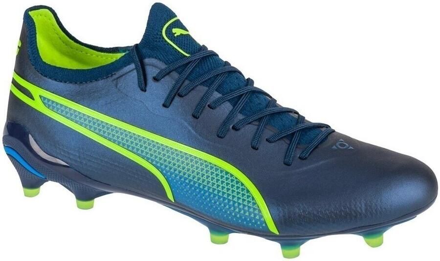 PUMA King Ultimate Fg ag Voetbalschoenen Blauw - Foto 2