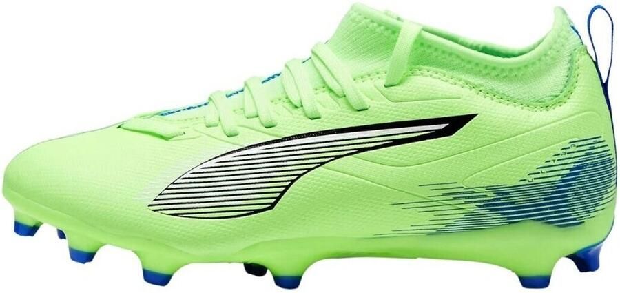 PUMA Ultra 5 Match Gras Kunstgras Voetbalschoenen (MG) Kids Groen Blauw Zwart Wit - Foto 5