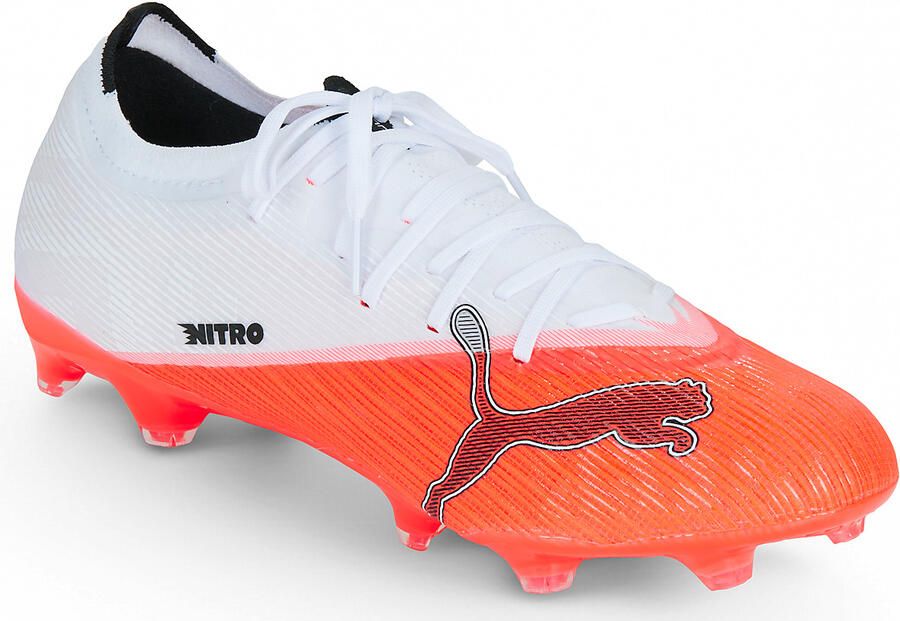 PUMA ULTRA NITRO 7 MATCH FG AG Unisex Sportschoenen Ultra Red- Black- White - Foto 4