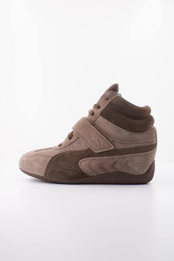 Puma Speedcat Wedge Wns taupe chocolate Suede Dames - Foto 4