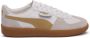 PUMA Palermo Lth Sneakers Leren Sneaker Wit - Thumbnail 6