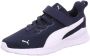 Puma Anzarun Lite AC inf sneakers zwart wit Blauw Mesh 30 - Thumbnail 4
