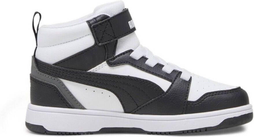 Puma Rebound V6 Mid sneakers wit zwart Imitatieleer Meerkleurig 32 5 - Foto 13