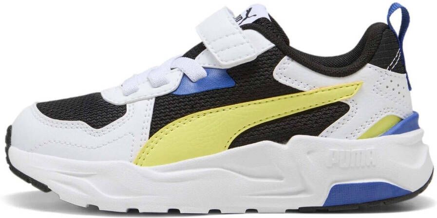 PUMA Trinity Lite AC jongens sneaker Wit zwart - Foto 3