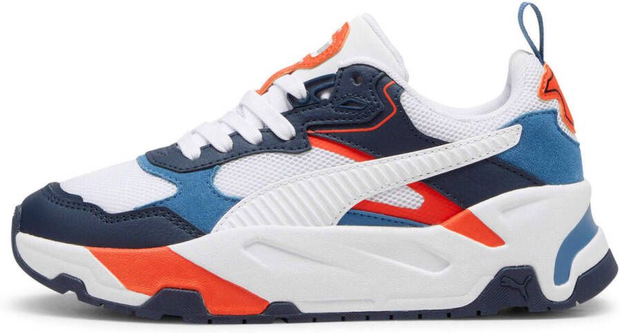 Puma Trinity sneakers donkerblauw wit rood - Foto 3