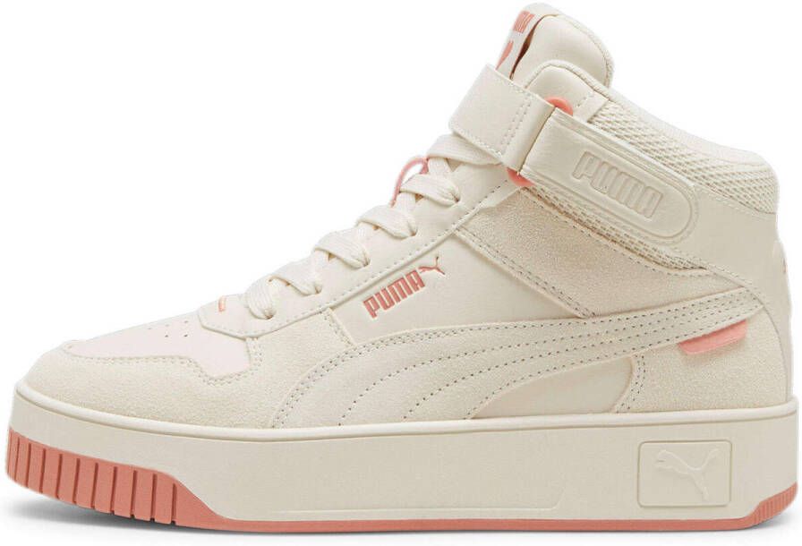 PUMA Carina Street Mid Coquette Dames Sneakers Alpine Snow-Alpine Snow - Foto 4