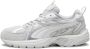 PUMA Milenio Tech Suede Unisex Sneakers Cool Light Gray-Feather Gray- White - Thumbnail 3