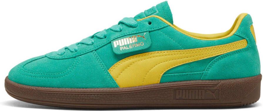 Puma Palermo Jade Frost-Fresh Pear-Gum Groen Suede Lage sneakers Unisex - Foto 2