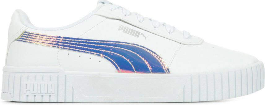 PUMA Meisjes Carina 2.0 Holo Jr White-Silver WIT - Foto 8