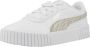 Puma Carina 2.0 Zebra sneakers wit zand goudkleurig Imitatieleer 28 - Thumbnail 3