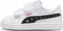 Puma Smash 3.0 Dance Party V sneakers wit zwart Leer 23 - Thumbnail 5