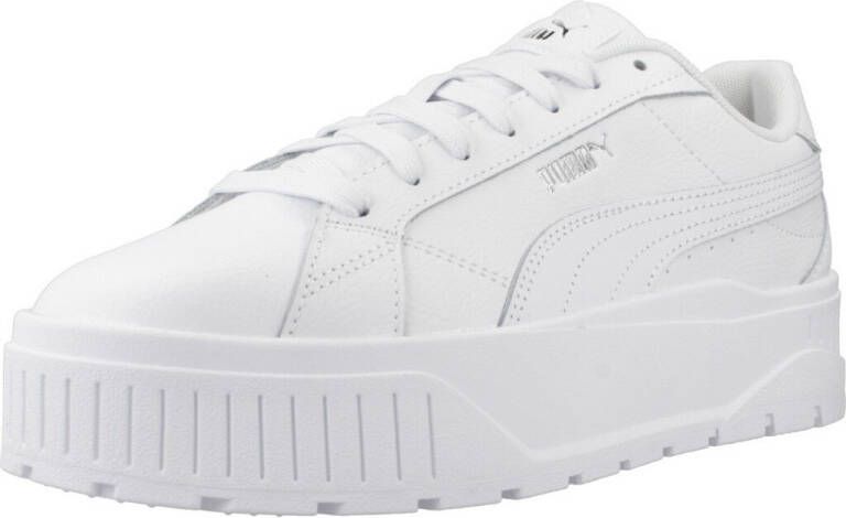 Puma Dames Leren Sneakers met SoftFoam+ Demping White Dames - Foto 7