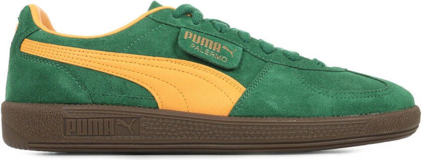 Puma Palermo Vine-Cle tine Groen Leer Lage sneakers Unisex - Foto 4