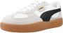 Puma Palermo Dames Schoenen Wit Maat: 37.5 Leer Foot Locker - Thumbnail 3