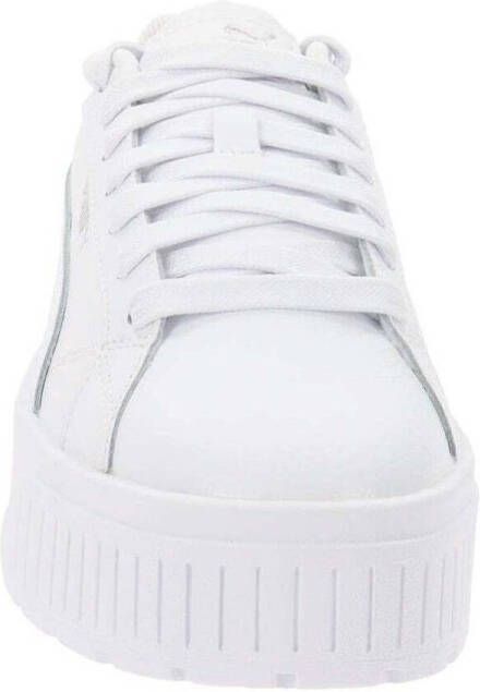 Puma Dames Leren Sneakers met SoftFoam+ Demping White Dames - Foto 6