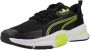 PUMA PWRFrame TR 3 Wn's Dames Sportschoenen Black-Lime Pow- White - Thumbnail 3
