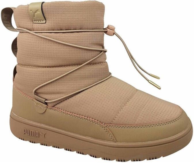 Puma Bruine Enkellaarzen voor Dames Brown Dames