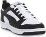Puma Rebound V6 Low Jr Fashion sneakers Schoenen white black maat: 37.5 beschikbare maaten:37.5 - Thumbnail 6