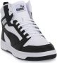 PUMA Rebound v6 hoge sneakerlaarzen laarzen heren sneaker 392326 01 wit zwart - Thumbnail 13