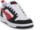 Puma Rode Gewatteerde Sneaker met Verwijderbaar Voetbed White Heren - Thumbnail 6