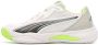 PUMA NOVA Court Unisex Sportschoenen White-Luminous Blue-Fizzy Apple-Shadow Gray - Thumbnail 3