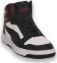 PUMA Rebound V6 heren sneakers rood wit Uitneembare zool - Thumbnail 4
