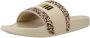 PUMA Leadcat 2.0 Animal Flair Slippers Alpine Snow- Gold - Thumbnail 3