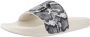 Puma Leadcat 2.0 Snake Chic badslippers slangenprint ecru zilver - Thumbnail 2