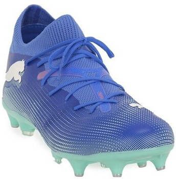 PUMA Future 7 Match MXSG Voetbalschoenen Bluemazing White Electric Peppermint Ijzeren Nop - Foto 6