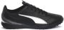 PUMA Vitoria II TT Turf heren voetbalschoenen zwart wit Uitneembare zool - Thumbnail 2