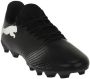 PUMA FUTURE 7 PLAY FG AG Heren Sportschoenen Black- White - Thumbnail 4