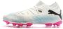 Puma Future 7 Match FG AG Junior voetbalschoenen wit zwart fuchsia Imitatieleer 32 - Thumbnail 10