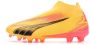 PUMA Ultra Match+ Veterloze Gras Kunstgras Voetbalschoenen (MG) Oranje Zwart Roze - Thumbnail 1