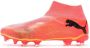 PUMA Future 7 Match+ Veterloze Gras Kunstgras Voetbalschoenen (MG) Roze Zwart Oranje - Thumbnail 4