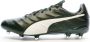 PUMA King Platinum 21 Gras Kunstgras Voetbalschoenen (MG) Zwart Wit - Thumbnail 3