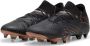 PUMA Future 7 Ultimate Gras Kunstgras Voetbalschoenen (MG) Zwart Brons Donkergrijs - Thumbnail 12