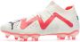 PUMA Future Pro Gras Kunstgras Voetbalschoenen (MG) Wit Rood Zwart - Thumbnail 9