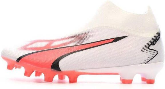 Puma ultra match laceless voetbalschoenen wit rood heren
